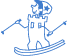 SCCM – Ski Club Meinier Logo