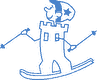 SCCM – Ski Club Meinier Logo